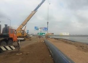 بدء المرحلة الثانية من مشروع إعادة تأهيل أجزاء من خط الضخ الرئيسي في الخط البحري بالعاصمة عدن