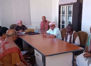 رئيس تنفيذية انتقالي ساه يبحث مع مدير أمن المديرية تعزيز الأمن والاستقرار