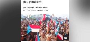 صحيفة ألمانية:الدبلماسيين الغربيين تفاجأوا من قدرة المجلس الانتقالي على التقدّم بهذا الشكل السريع والمنسّق في محافظتي حضرموت وشبوة.