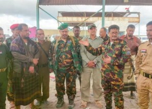 قيادات من الحزام الأمني ومكافحة الإرهاب يتفقدون النقاط الأمنية في أبين للاطلاع على مستوى الجاهزية