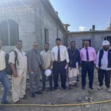 وكيل وزارة الزراعة والأسماك يتفقد الأعمال الإنشائية بمشروع تأهيل قسم الطب البيطري بكلية ناصر الزراعية