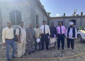 وكيل وزارة الزراعة والأسماك يتفقد الأعمال الإنشائية بمشروع تأهيل قسم الطب البيطري بكلية ناصر الزراعية