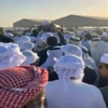 بالصور .. تشييع جثمان الرئيس علي سالم البيض إلى مقبرة بني ياس