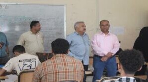 مدير عام التعليم الفني يتفقد سير الاختبارات العملية في المعهدين “البحري” و”الصناعي” بالمعلا