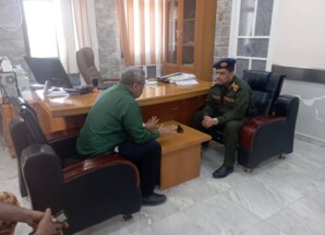 مدير أمن أبين يزور عددًا من المرافق العامة والخاصة في عاصمة المحافظة