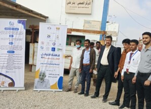 مدير عام رضوم يدشن قافلة “الأوائل” الطبية المجانية في مدينة بئر علي