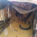 الأمطار الغزيرة تسبب أضرار كبيرة في مديرية رضوم بشبوة