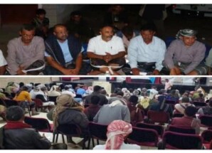 أجتماع موسع في أبين يطالب رفع القيود عن مقرات المجلس الانتقالي ويلوح بخيارات تصعيدية