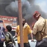 حريق يلتهم محل ألعاب نارية في الفيوش دون إصابات