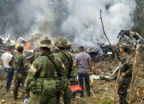 كولومبيا.. تحطُم طائرة عسكرية على متنها 125 شخصاً وخشية من مقتل عدد كبير منهم