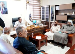 الحالمي يعقد اجتماعا بهيئة الفكر والإرشاد ويشدد على أهمية الوعي بالقيم الوطنية والدينية الوسطية