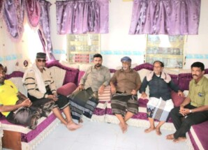 وفد من انتقالي حضرموت يطمئن على جرحى اعتداء قوات سلطات الأمر الواقع على تظاهرة المكلا