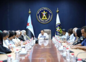 الحالمي يلتقي الهيئة الاقتصادية والخدمية ويؤكد أهمية مواجهة حرب الخدمات التي تمارس على شعب الجنوب