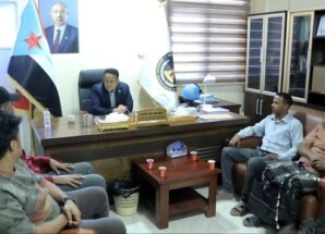 الحالمي يلتقي اعضاء من الهيئة المساعدة للوادي ويشيد بثبات وصمود أبناء حضرموت