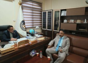 القائم بأعمال الأمين العام يطلع على سير العمل في تنفيذية انتقالي أبين والأوضاع العامة بالمحافظة