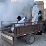 المجلس الانتقالي بالشحر يدشّن حملة رش ضبابي شاملة لمكافحة الحشرات وتعزيز الصحة العامة