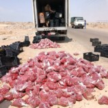إتلاف كمية كبيرة من الفراولة الفاسدة في المنصورة