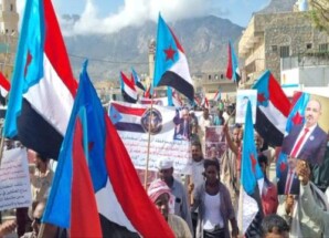 مسيرة حاشدة في سقطرى تضامنا مع أبناء حضرموت