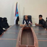 منسقية الانتقالي بجامعة حضرموت تبحث التحديات التي تواجه طلاب كلية العلوم البيئية والأحياء البحرية