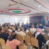الجفري يلتقي كتلة الجمعية الوطنية ومجلس المستشارين بحضرموت تحضيراً لمليونية التفويض الشعبي للرئيس الزبيدي