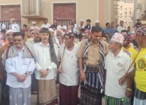 قيادة انتقالي وادي وصحراء حضرموت تشارك في اختتام مهرجان’ المدينة للجميع الثاني” بالغرفة
