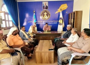 التميمي يلتقي رئيس لجنة الألعاب الشعبية وعاقل حارة المحيضرة في تريم
