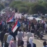 مسيرة جماهيرية حاشدة في الضالع ضمن برنامج التصعيد الثوري الشعبي