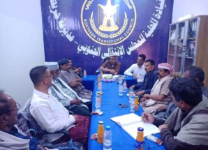 تنفيذية انتقالي حريضة تناقش آليات الحشد والتصعيد السلمي لمواكبة متطلبات المرحلة الراهنة