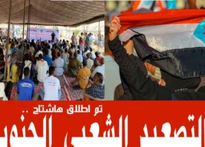 إطلاق هاشتاج #التصعيد_الشعبي_الجنوبي