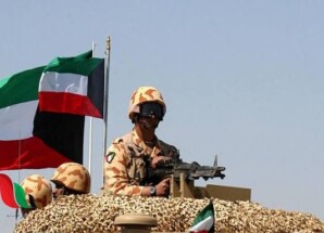 الجيش الكويتي يتصدى لأهداف جوية معادية