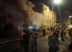 عدن.. إخماد حريق اندلع في أحد هناجر المواد الغذائية بالمعلا دون خسائر بشرية
