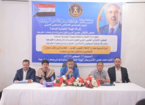 الهيئة التنفيذية المساعدة تنظم ورشة تدريبية للإعلاميين والناشطين الجنوبيين بوادي وصحراء حضرموت.