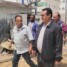 مدير عام البريقة يوجه بمعالجة طفح مياه الصرف الصحي بمدينة الشعب