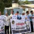 منسقية انتقالي جامعة حضرموت تنظم وقفة احتجاجية سلمية بمشاركة النقابات الجامعية للمطالبة بحقوق الأكاديميين والإداريين والطلبة
