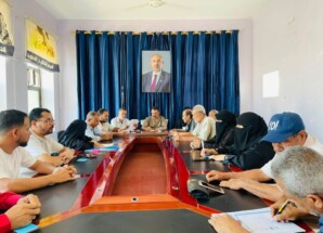 انتقالي المنصورة يناقش الجوانب التنظيمية والميدانية للهيئة للتنفيذية وملف النزوح بالمديرية