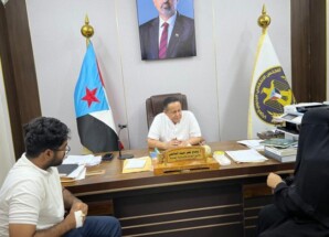 الحالمي يناقش مع القائم بأعمال نائب رئيس منسقية المجلس بجامعة حضرموت تعزيز نشاط المنسقية وتطوير أدائها