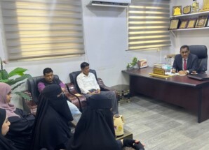 اجتماع تحضيري لإحياء الذكرى السبعين للعلاقات اليمنية الصينية بكلية اللغات والترجمة بجامعة عدن